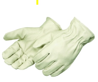 GLOVE LEATHER PIGSKIN;REGULAR GRAIN UNLINED - Latex, Supported